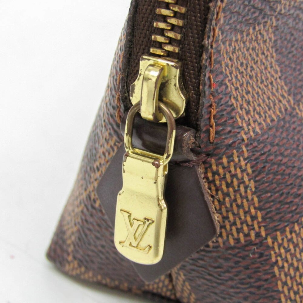 LOUIS VUITTON Authentic Brown Damier Pouch - Picture 10 of 14